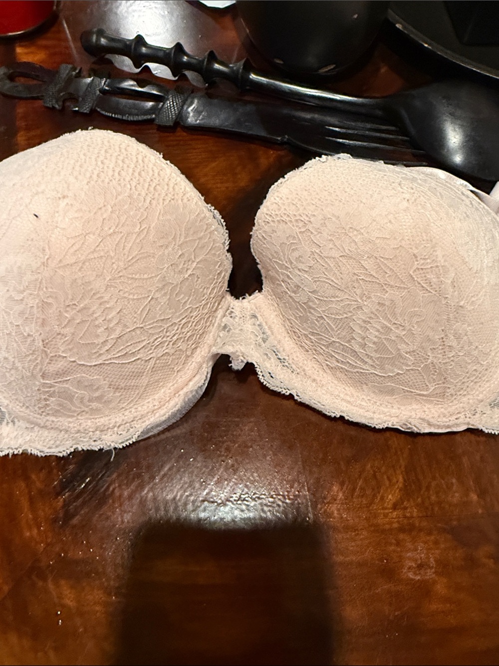 Jessica Simpson Light Pink Lace Bra 38C